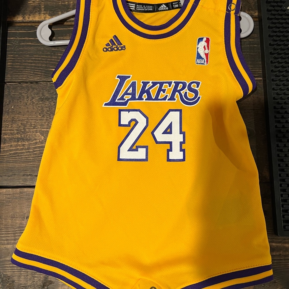 Baby Kobe Bryant onesie